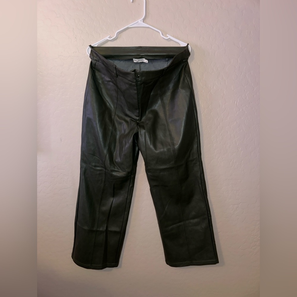 Avec Les Filles Olive Green Pants